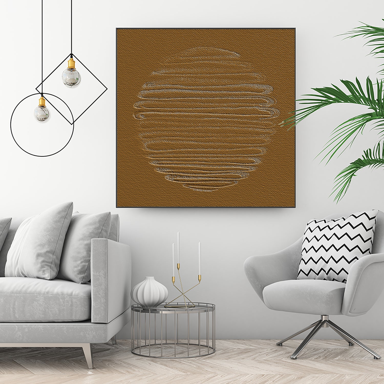 Round Shape 37 by Santhosh ch on GIANT ART - text abstract text
