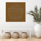 Round Shape 37 by Santhosh ch on GIANT ART - text abstract text