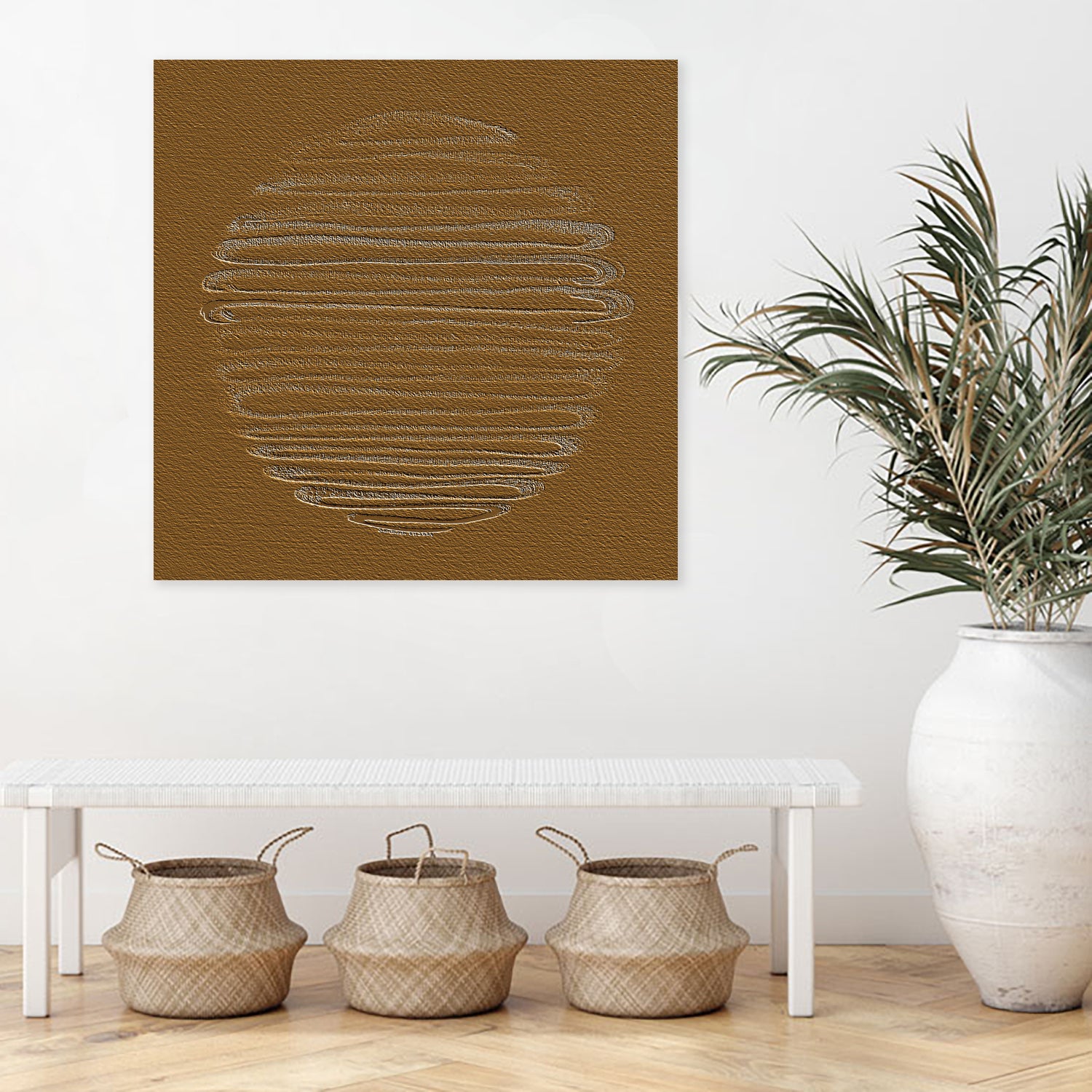 Round Shape 37 by Santhosh ch on GIANT ART - text abstract text