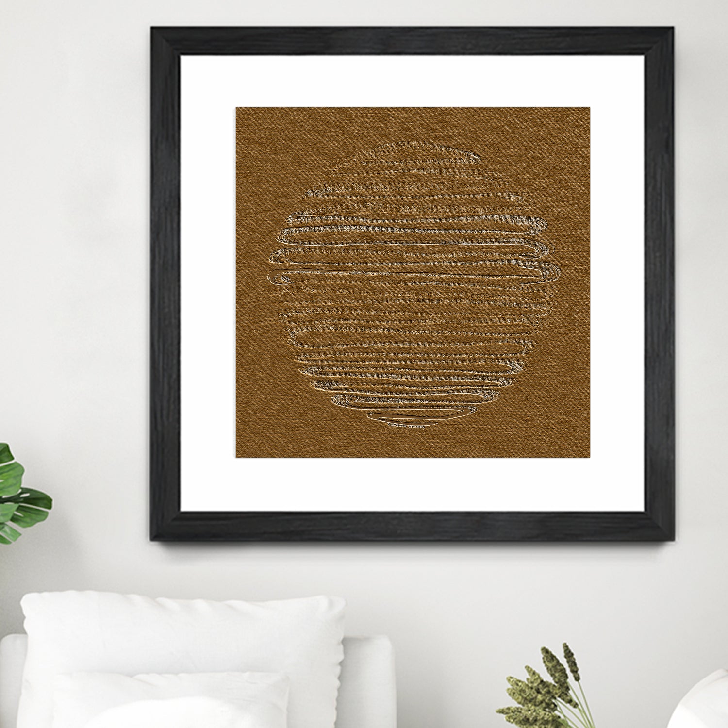 Round Shape 37 by Santhosh ch on GIANT ART - text abstract text