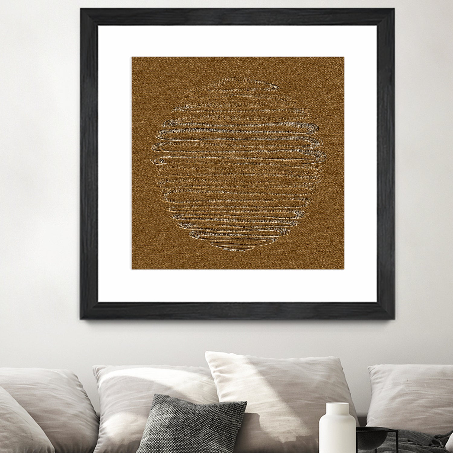 Round Shape 37 by Santhosh ch on GIANT ART - text abstract text