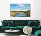 River of Reeds, Botswana by Jenna Alheit on GIANT ART - green landscape 
