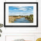 River of Reeds, Botswana by Jenna Alheit on GIANT ART - green landscape 