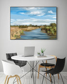 River of Reeds, Botswana by Jenna Alheit on GIANT ART - green landscape 