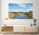 River of Reeds, Botswana by Jenna Alheit on GIANT ART - green landscape 