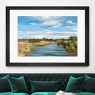 River of Reeds, Botswana by Jenna Alheit on GIANT ART - green landscape 