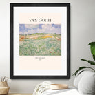 Plain Near Auvers by Vincent Van Gogh on GIANT ART - landscape text