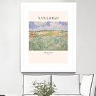 Plain Near Auvers by Vincent Van Gogh on GIANT ART - landscape text