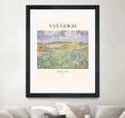 Plain Near Auvers by Vincent Van Gogh on GIANT ART - landscape text