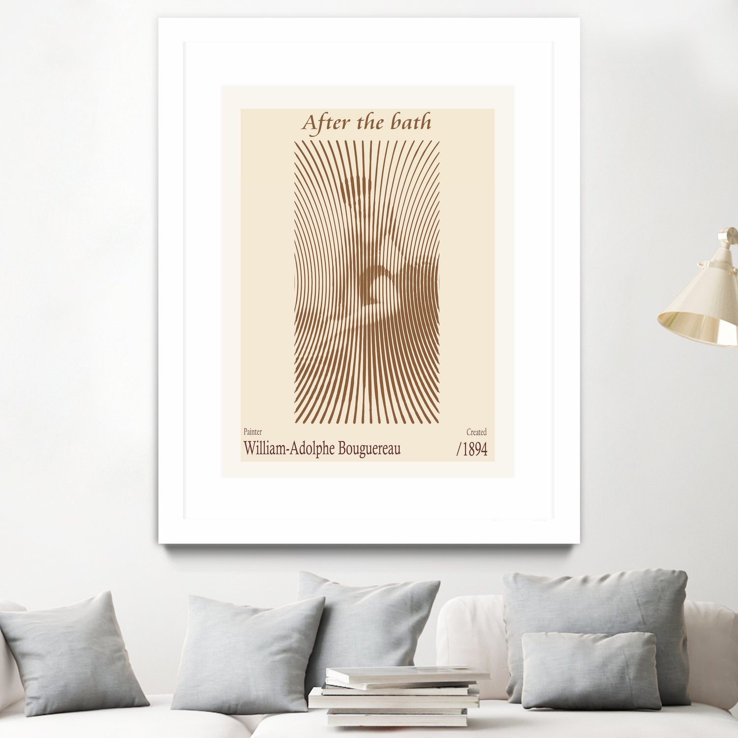 After the Bath a¬Ä¬ì William Adolphe Bouguereau (1875) by Doa Project on GIANT ART - 3000 illustration