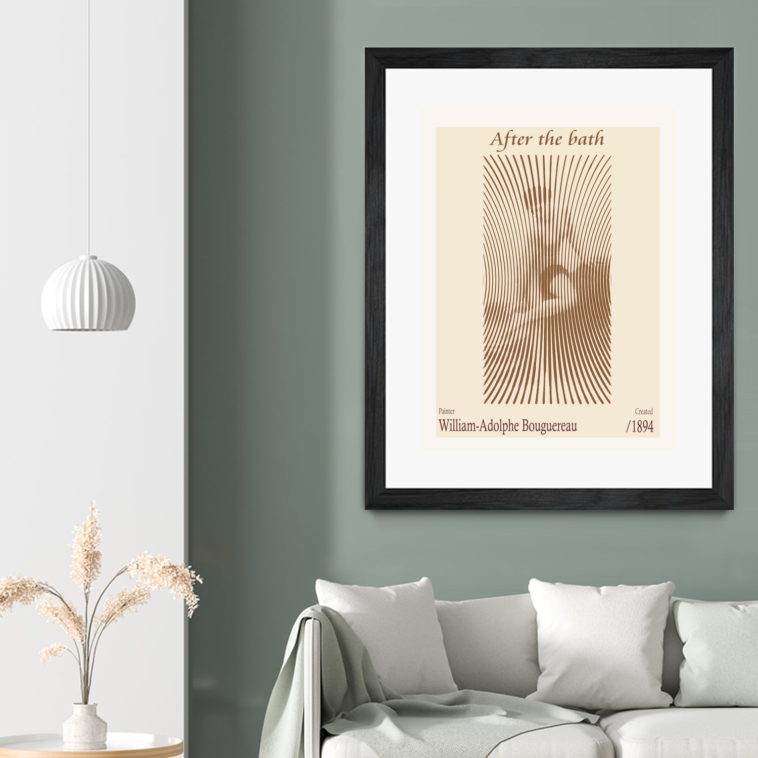 After the Bath a¬Ä¬ì William Adolphe Bouguereau (1875) by Doa Project on GIANT ART - 3000 illustration