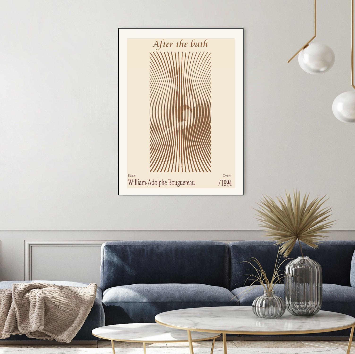 After the Bath a¬Ä¬ì William Adolphe Bouguereau (1875) by Doa Project on GIANT ART - 3000 illustration