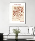 Golden Blooms by Doa Project on GIANT ART - 3000 illustration