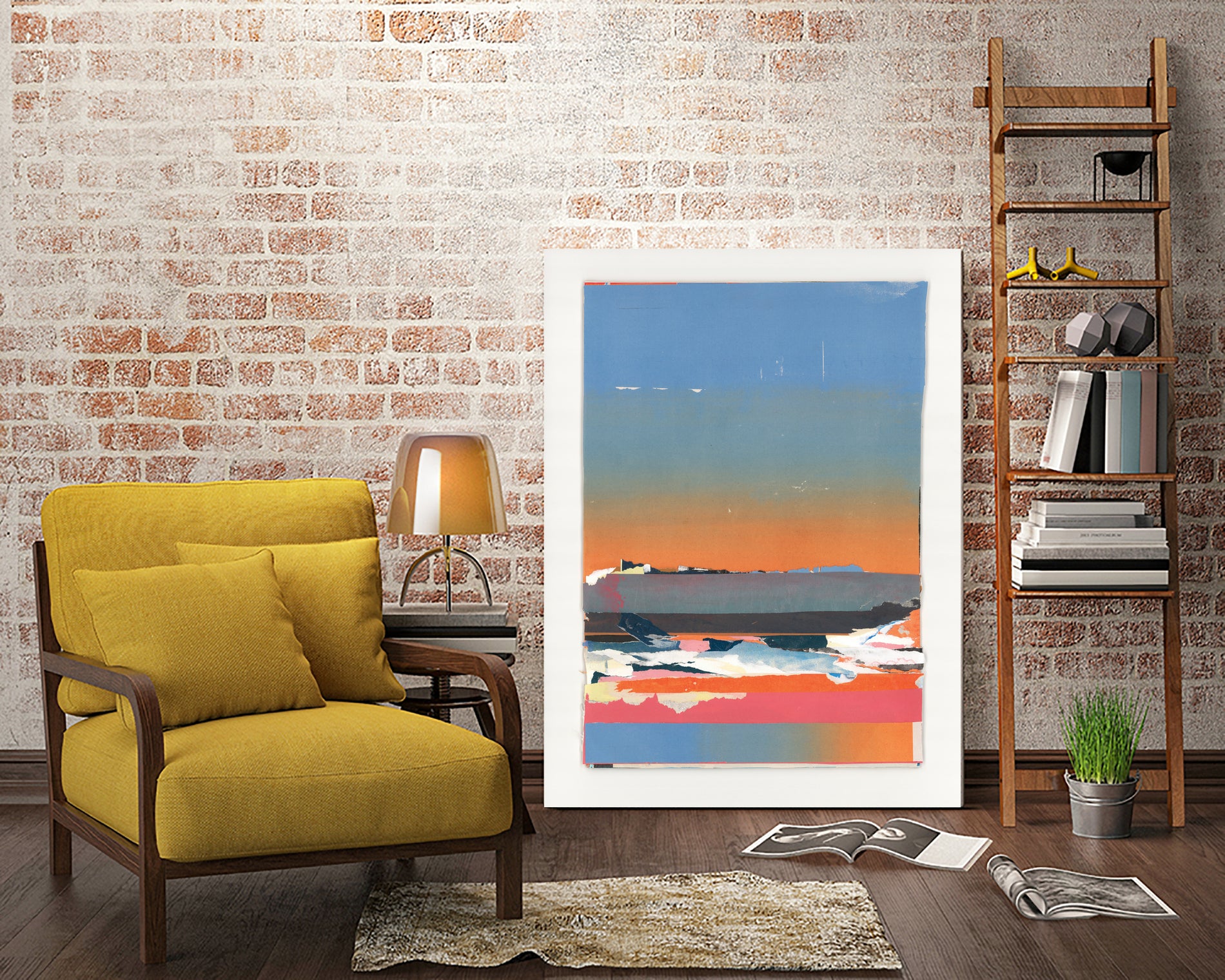 Ocean of Colour by Angus vasili on GIANT ART - abstract 