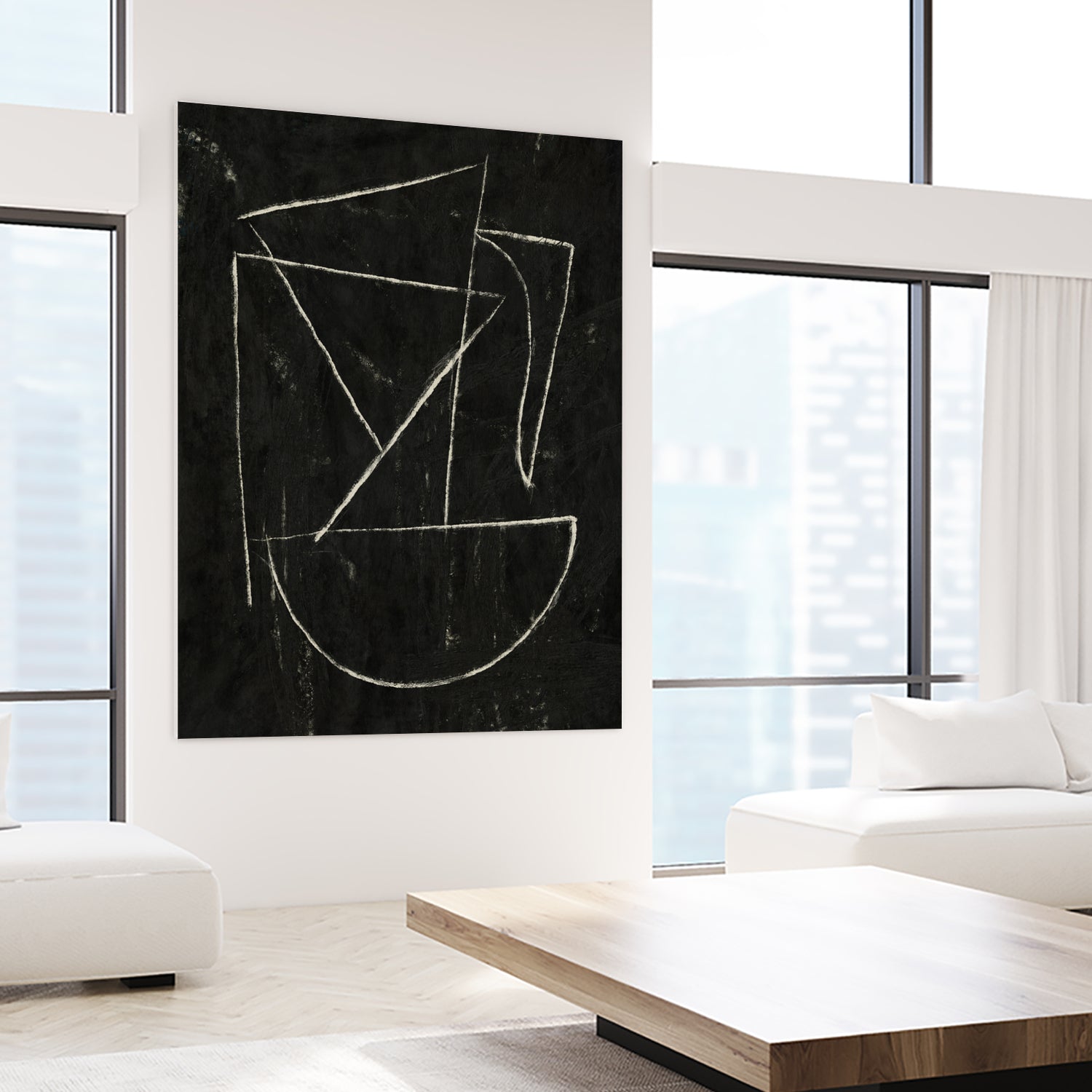 Hatton by Dan Hobday on GIANT ART - abstract neutral