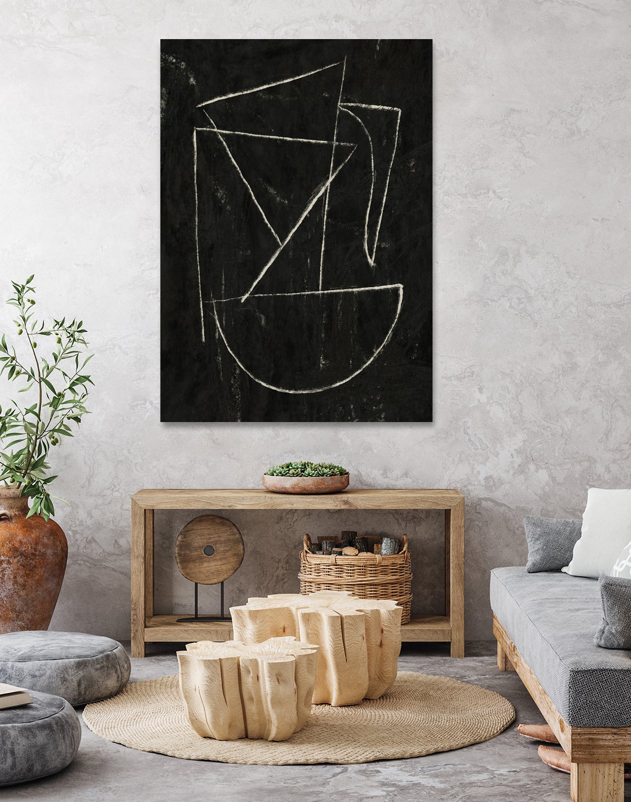 Hatton by Dan Hobday on GIANT ART - abstract neutral