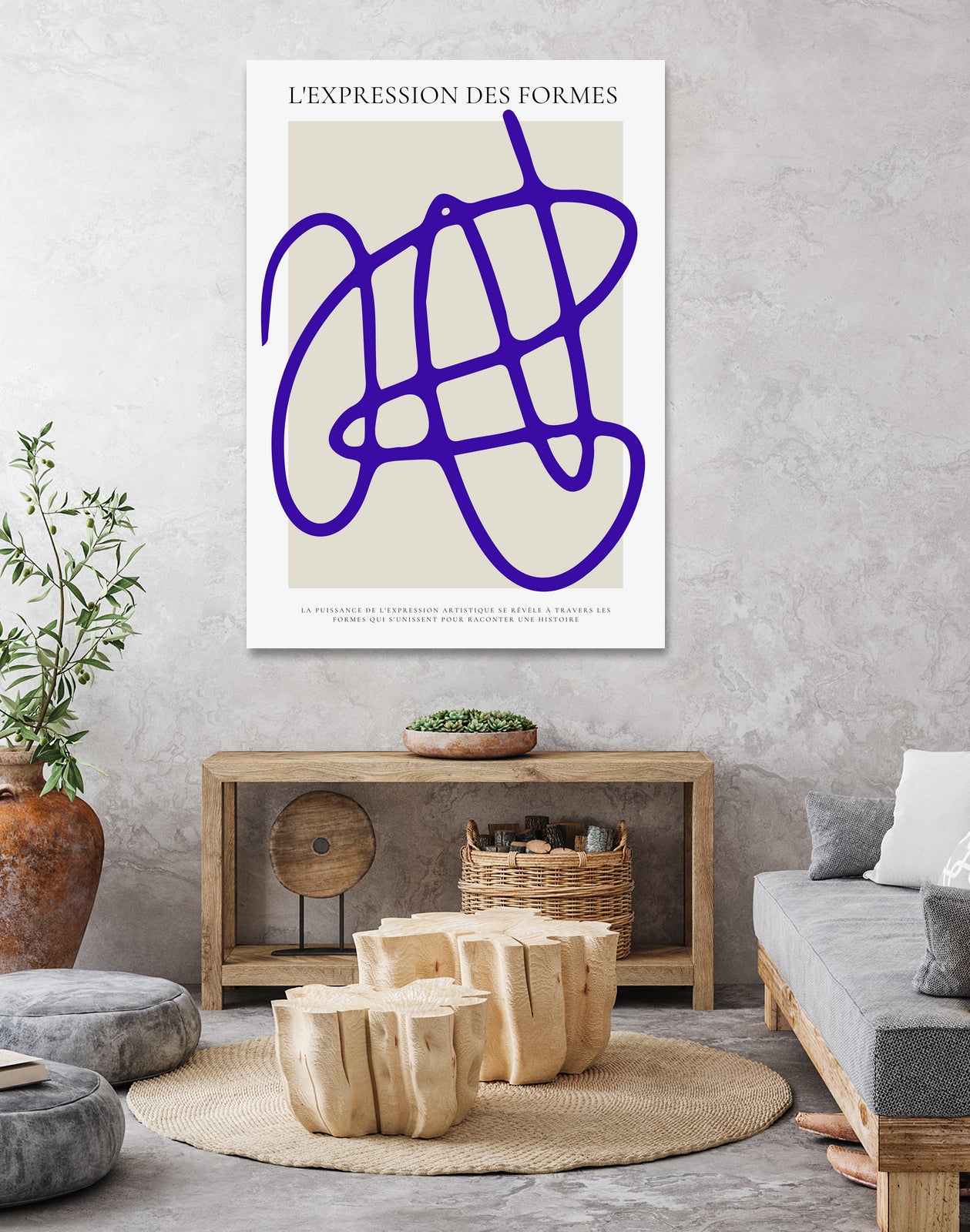 SIGNATURE ABSTRAITE by RS LAB STUDIO on GIANT ART - line art bicycle