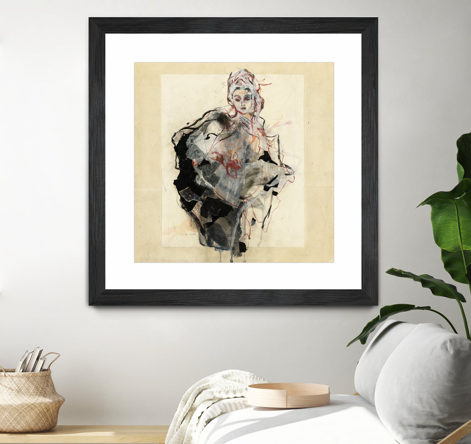 Dynamic Figure Captured by Ute Rathmann on GIANT ART - figurative sketch