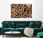 Stacked Timber Beauty by Javier Pardina on GIANT ART - 8192 photography