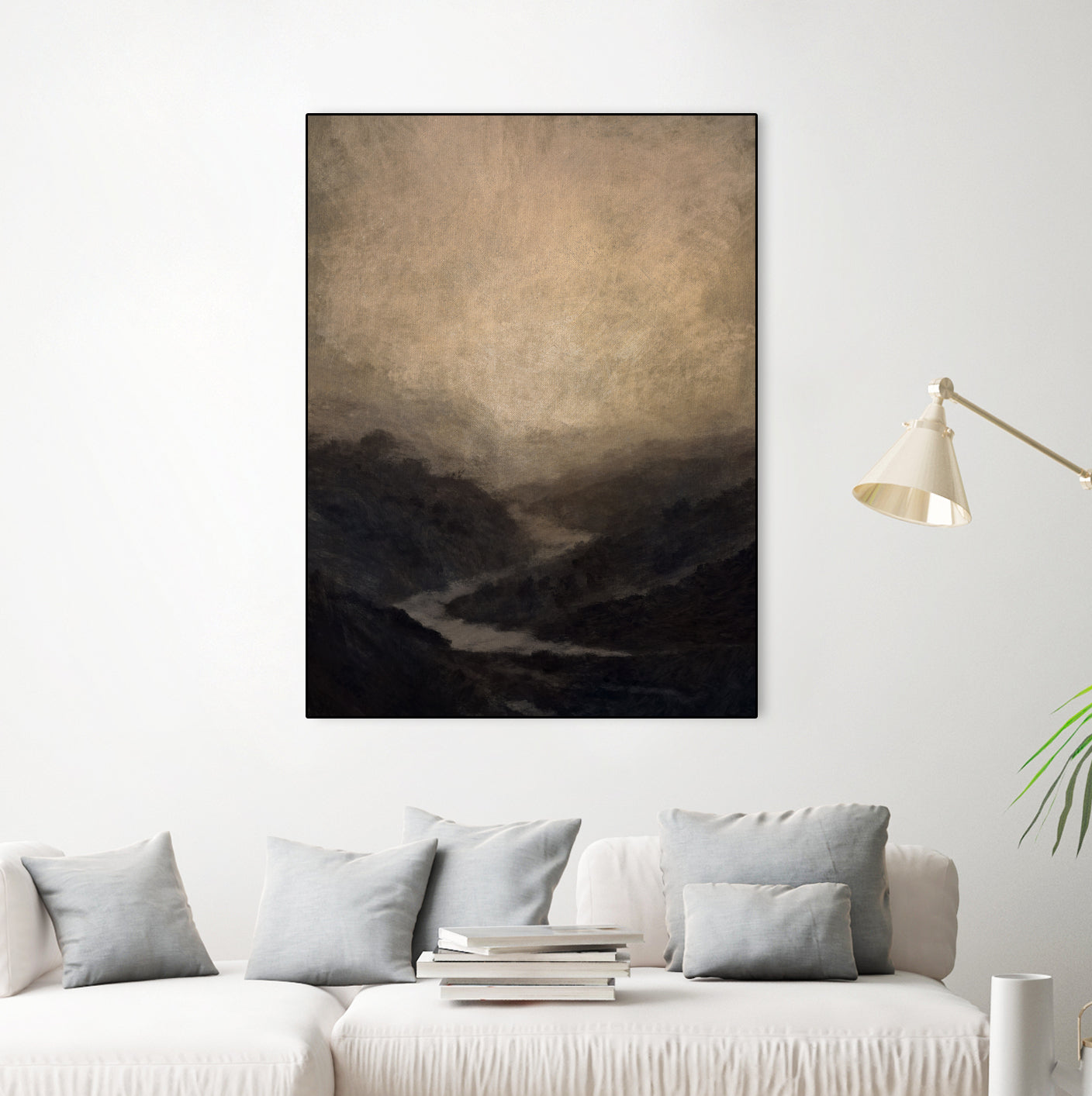 Highland River by Dan Hobday on GIANT ART - nature and landscapes ananwater