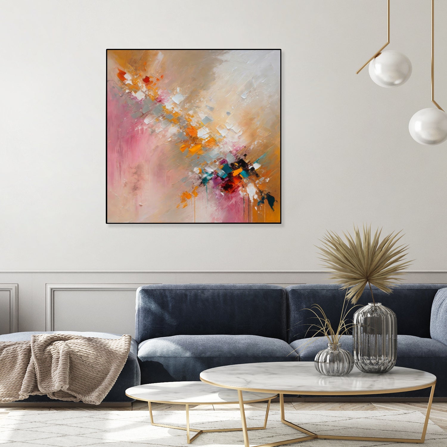 Colorful Cascade by Alpenglow Workshop on GIANT ART - abstract abstract art