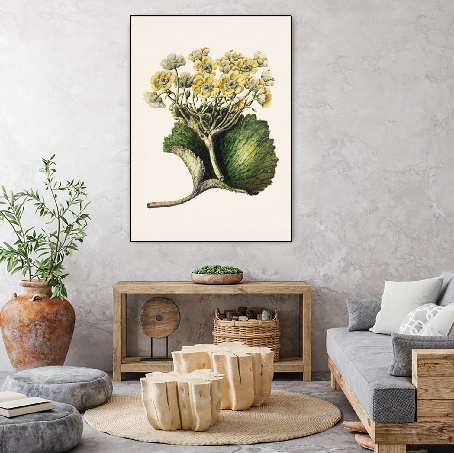 Korikor Drawn By Sarah Featon (1848a¬Ä¬ì1927 by Sarah Featon on GIANT ART - flowers and plants vintage botanical