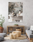 Penguin Splash Party by Niky Rahner on GIANT ART - botanical rahner