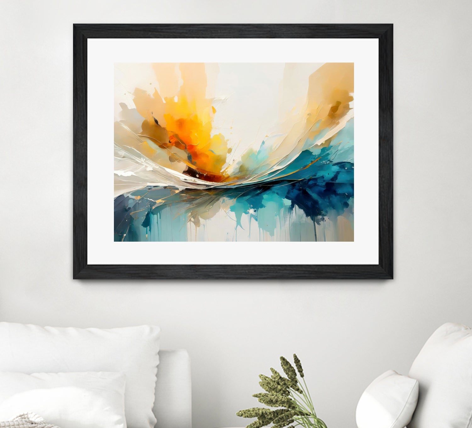 Colorful Horizons by Alpenglow Workshop on GIANT ART - abstract explosion abstract abstract explosion