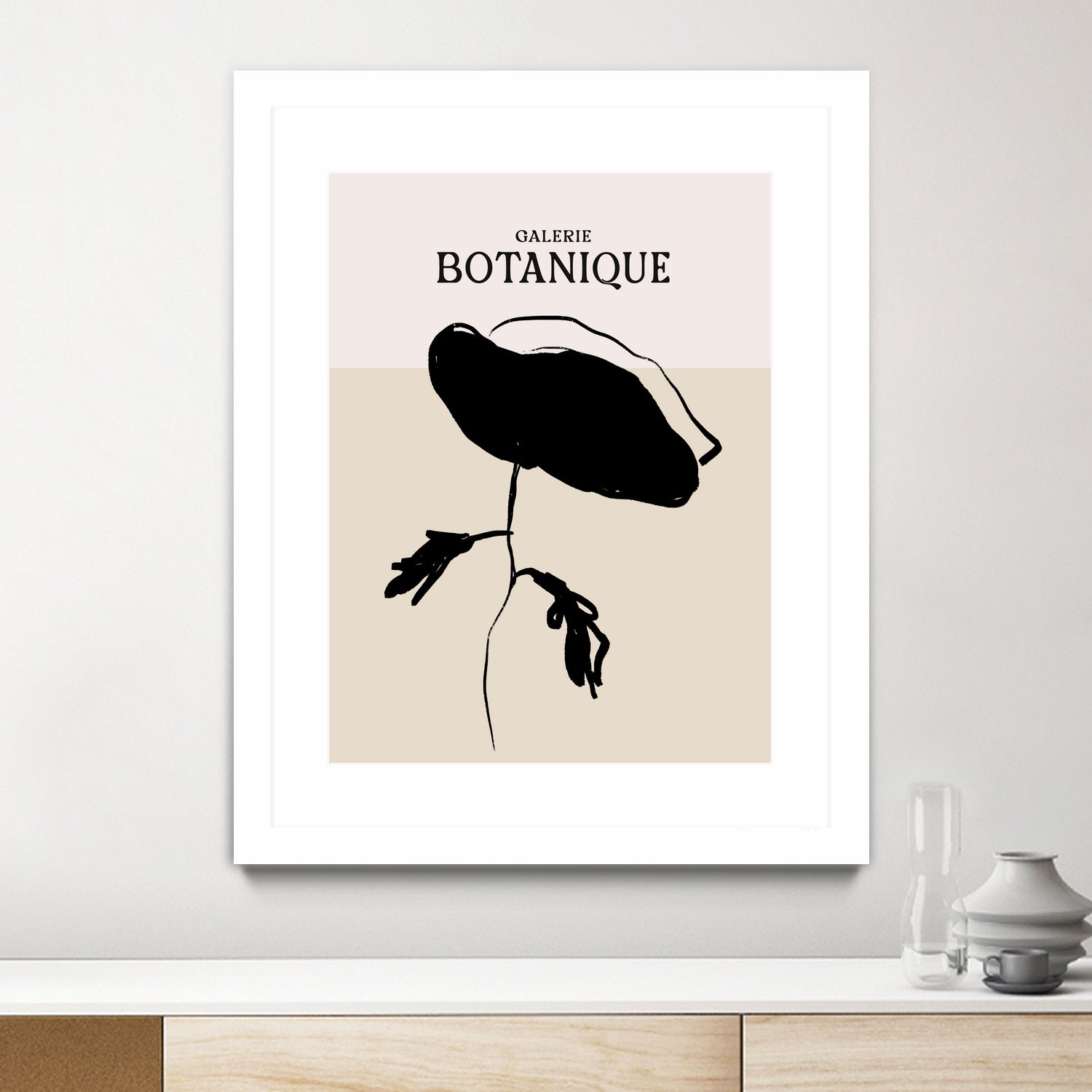 Monochrome Bloom by Treechild on GIANT ART -  botanical art