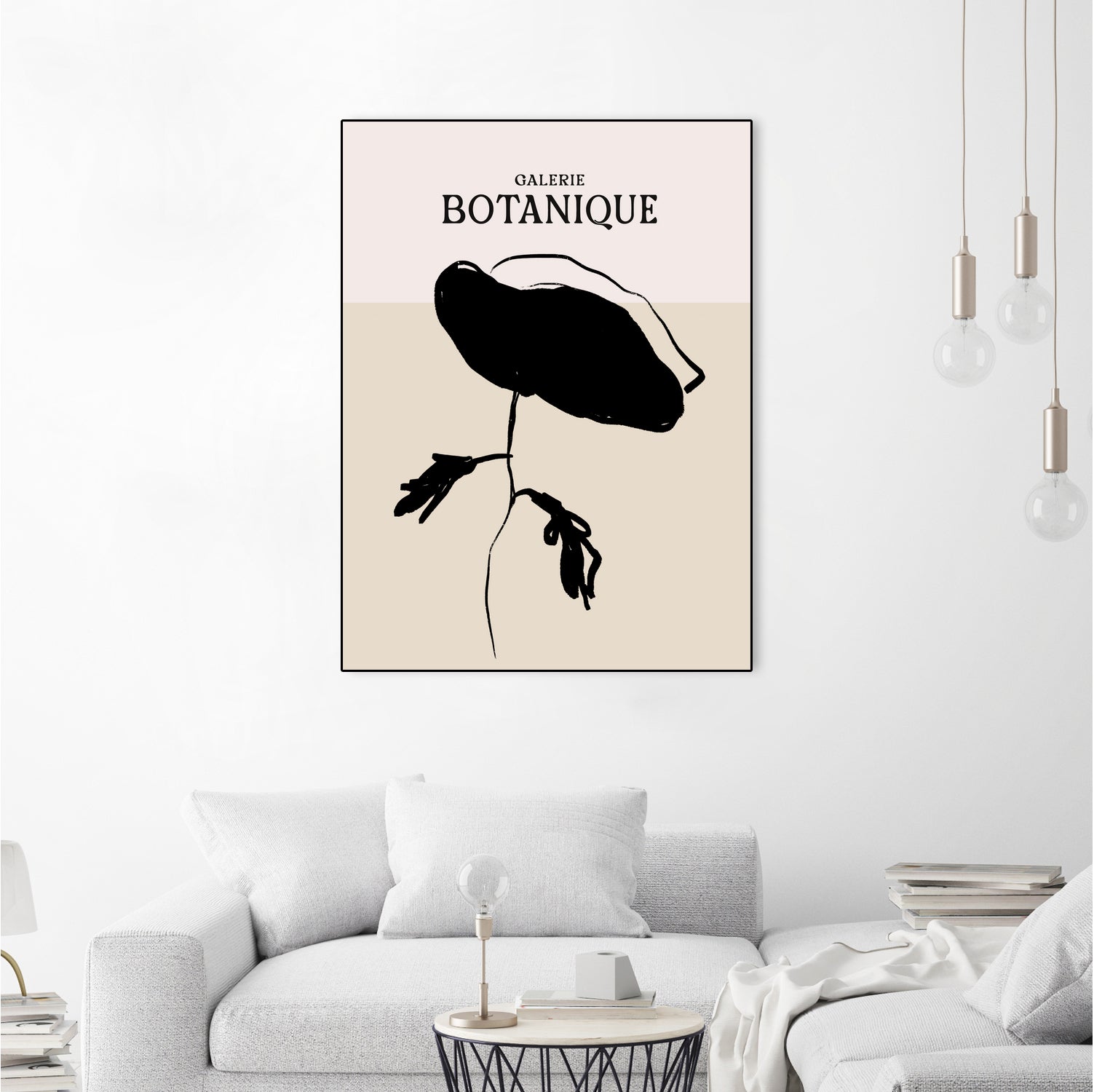 Monochrome Bloom by Treechild on GIANT ART -  botanical art
