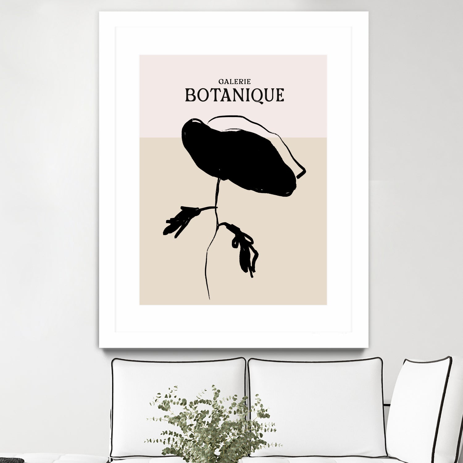 Monochrome Bloom by Treechild on GIANT ART -  botanical art