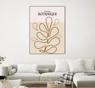 Earthy Leaf Lines by Treechild on GIANT ART -  botanical art print