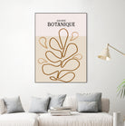 Earthy Leaf Lines by Treechild on GIANT ART -  botanical art print