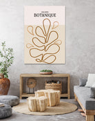 Earthy Leaf Lines by Treechild on GIANT ART -  botanical art print