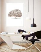Big Tree in Brown Sepia by Katie Oa#039;Shea on GIANT ART - 2550 illustration