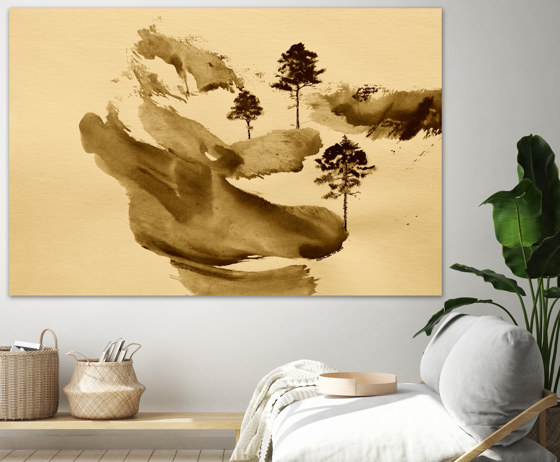 Ethereal Landscape by Santhosh ch on GIANT ART - 20279 illustration