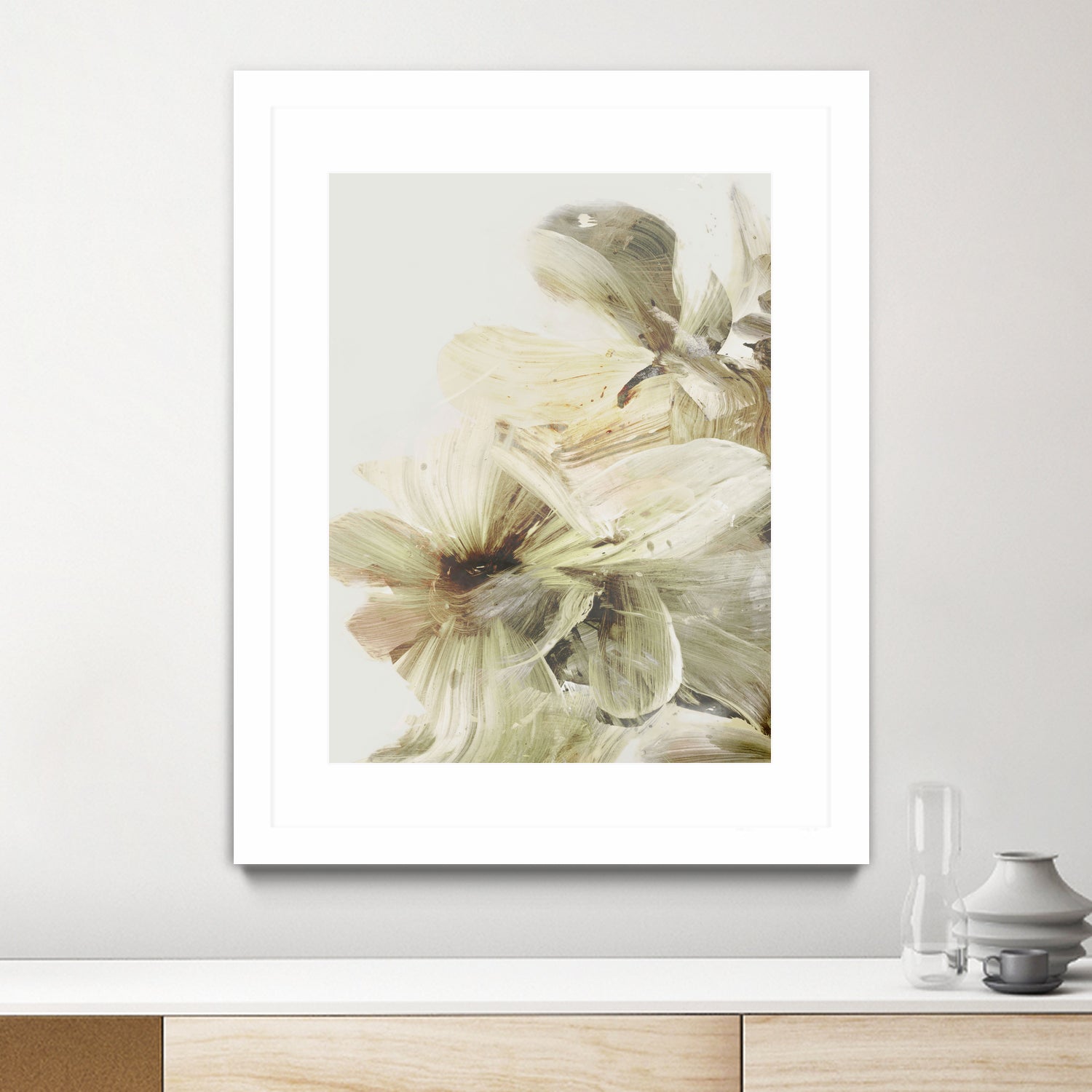 Hill Flowers 1 by Dan Hobday on GIANT ART - ananpainted  ananpainted