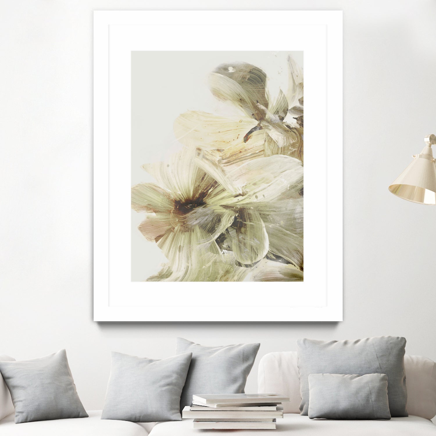 Hill Flowers 1 by Dan Hobday on GIANT ART - ananpainted  ananpainted