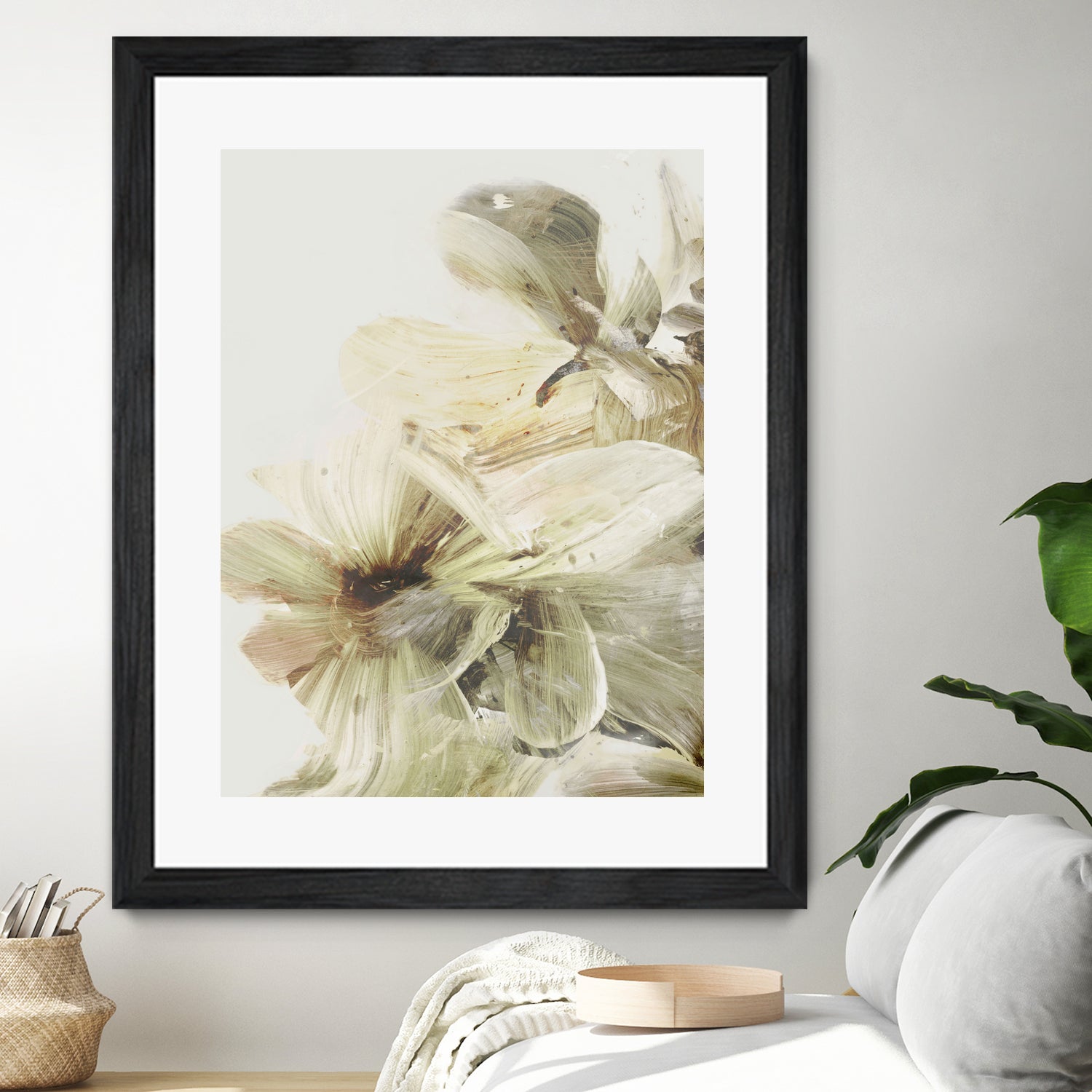 Hill Flowers 1 by Dan Hobday on GIANT ART - ananpainted  ananpainted