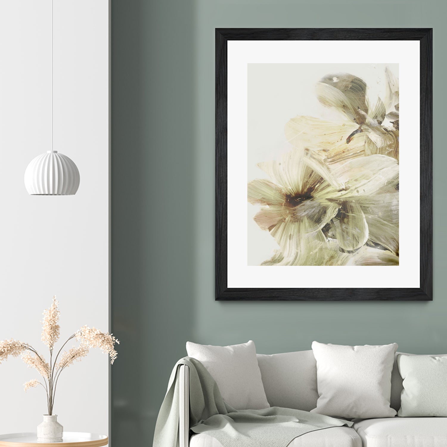 Hill Flowers 1 by Dan Hobday on GIANT ART - ananpainted  ananpainted