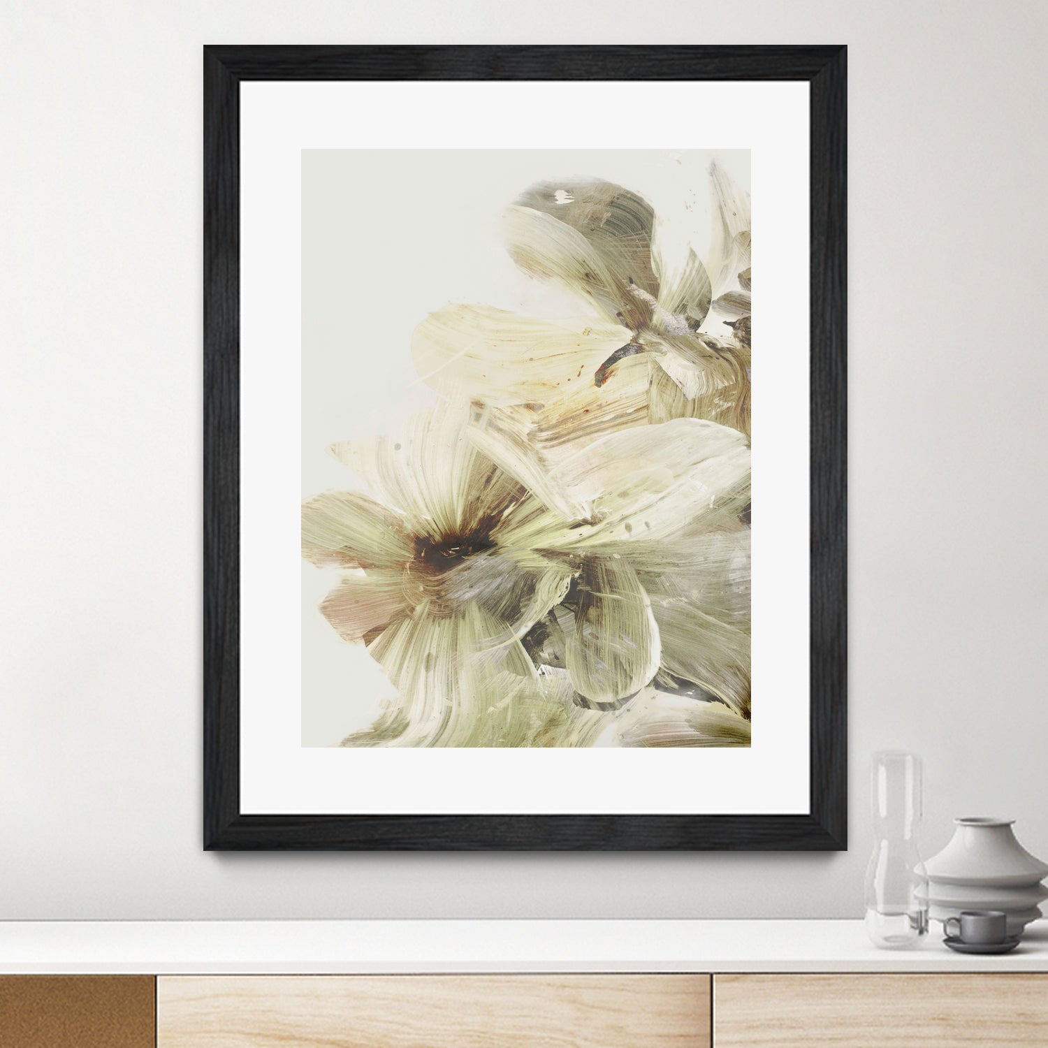 Hill Flowers 1 by Dan Hobday on GIANT ART - ananpainted  ananpainted