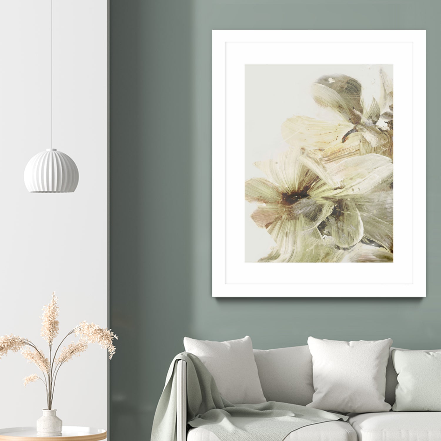 Hill Flowers 1 by Dan Hobday on GIANT ART - ananpainted  ananpainted