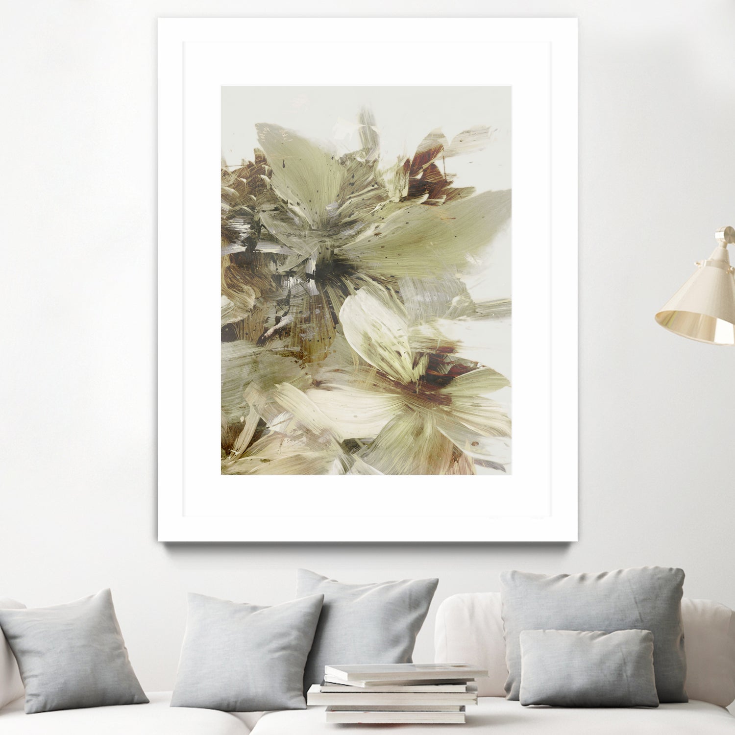 Hill Flowers 2 by Dan Hobday on GIANT ART - ananpainted  ananpainted