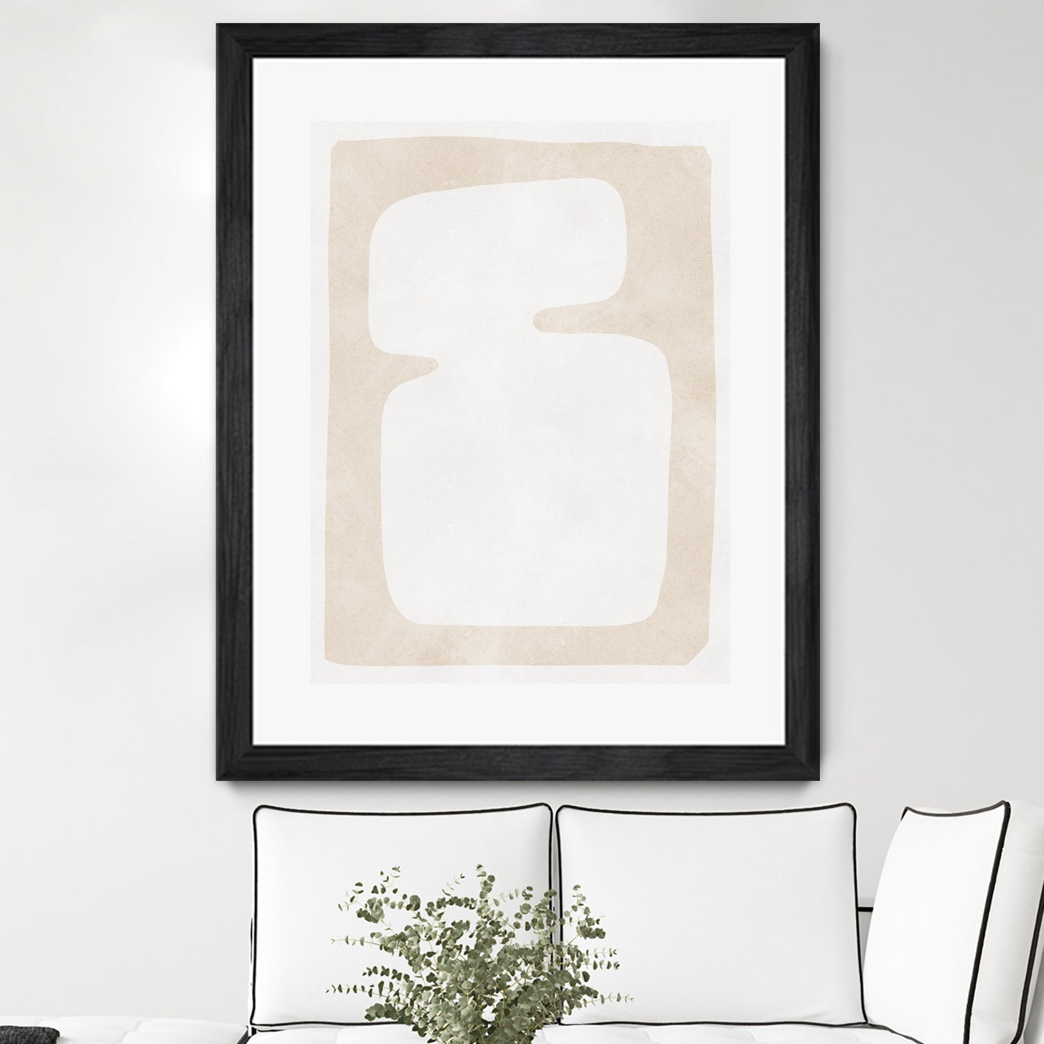 Modern Minimalist Form by Vitor Costa on GIANT ART - 9001 illustration