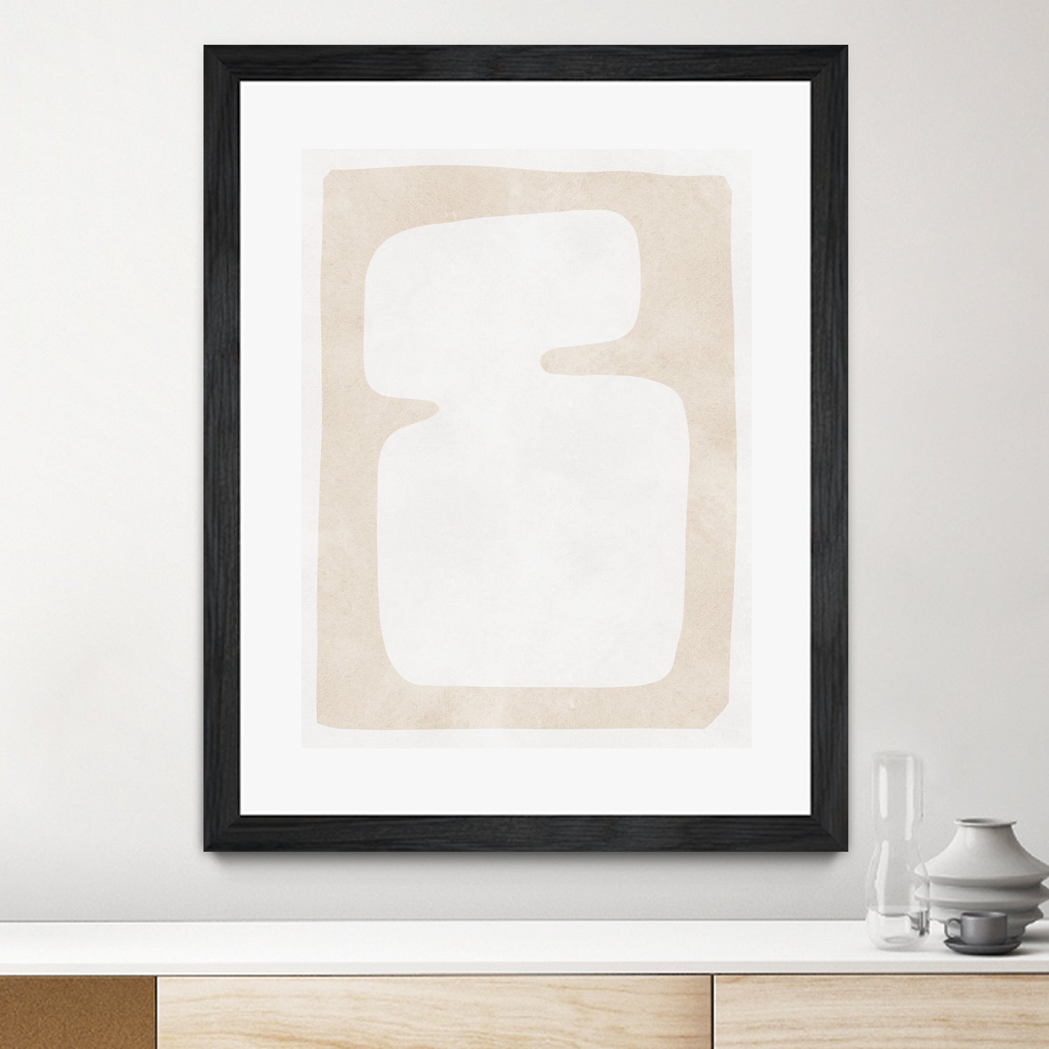 Modern Minimalist Form by Vitor Costa on GIANT ART - 9001 illustration
