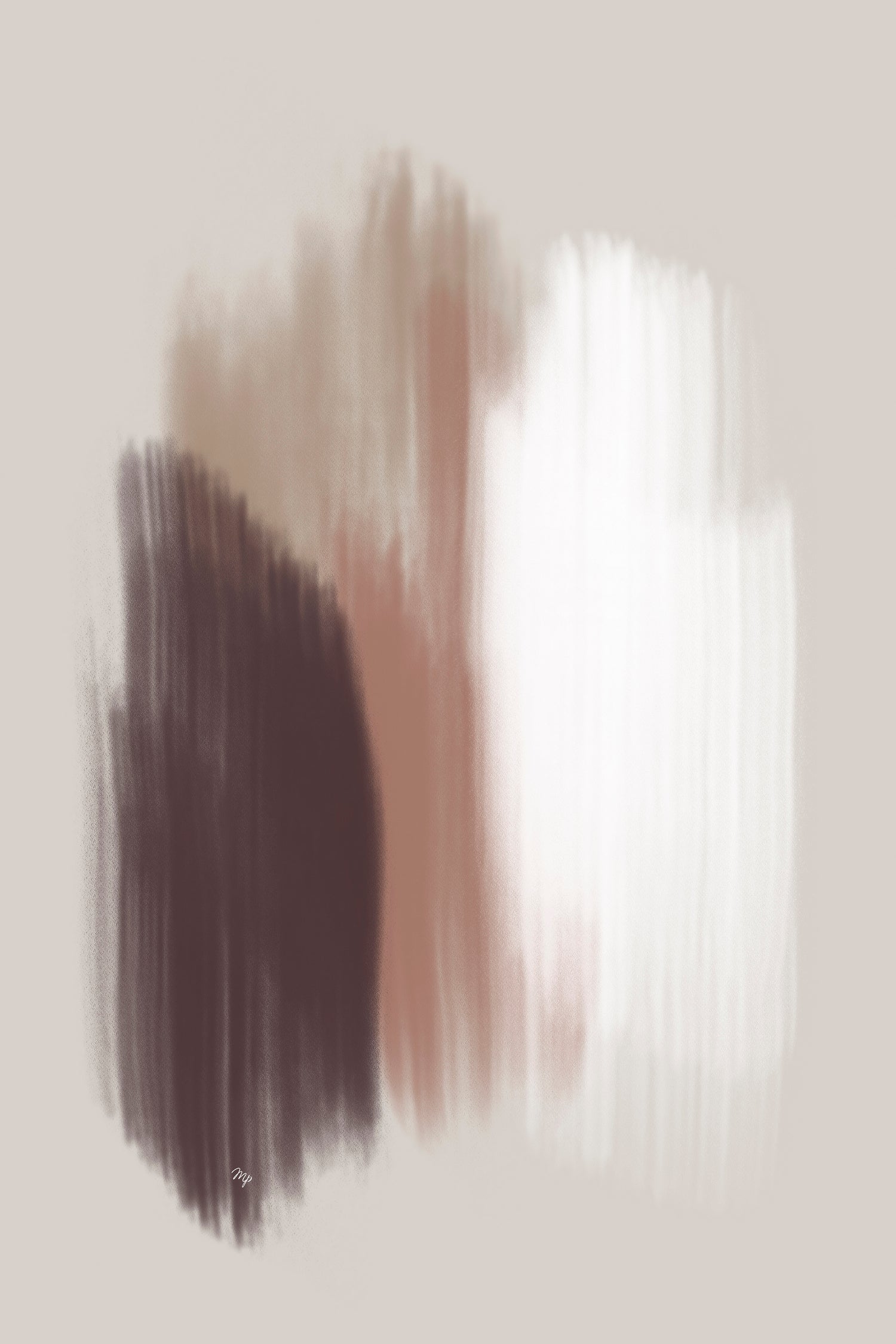 Muted Brush Strokes by Martina on GIANT ART - 4724 photography