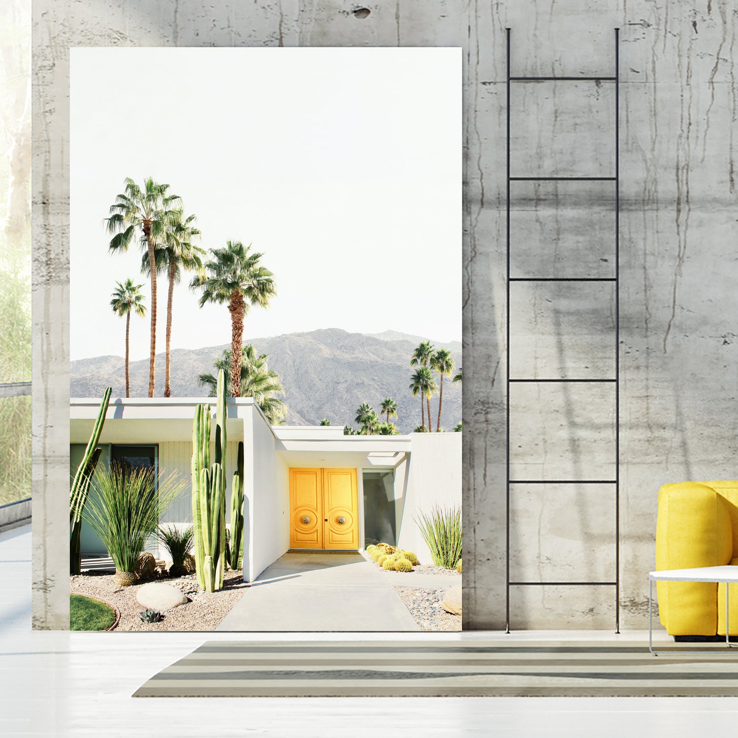 Palm Springs 2 by Kathrin Pienaar on GIANT ART -  framed canvas