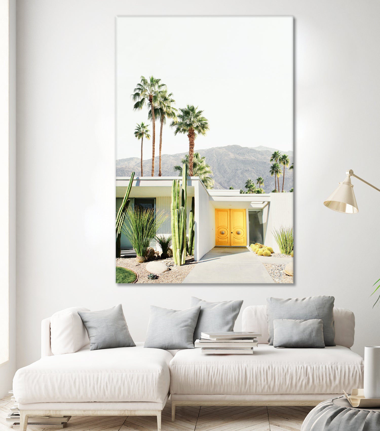 Palm Springs 2 by Kathrin Pienaar on GIANT ART -  framed canvas