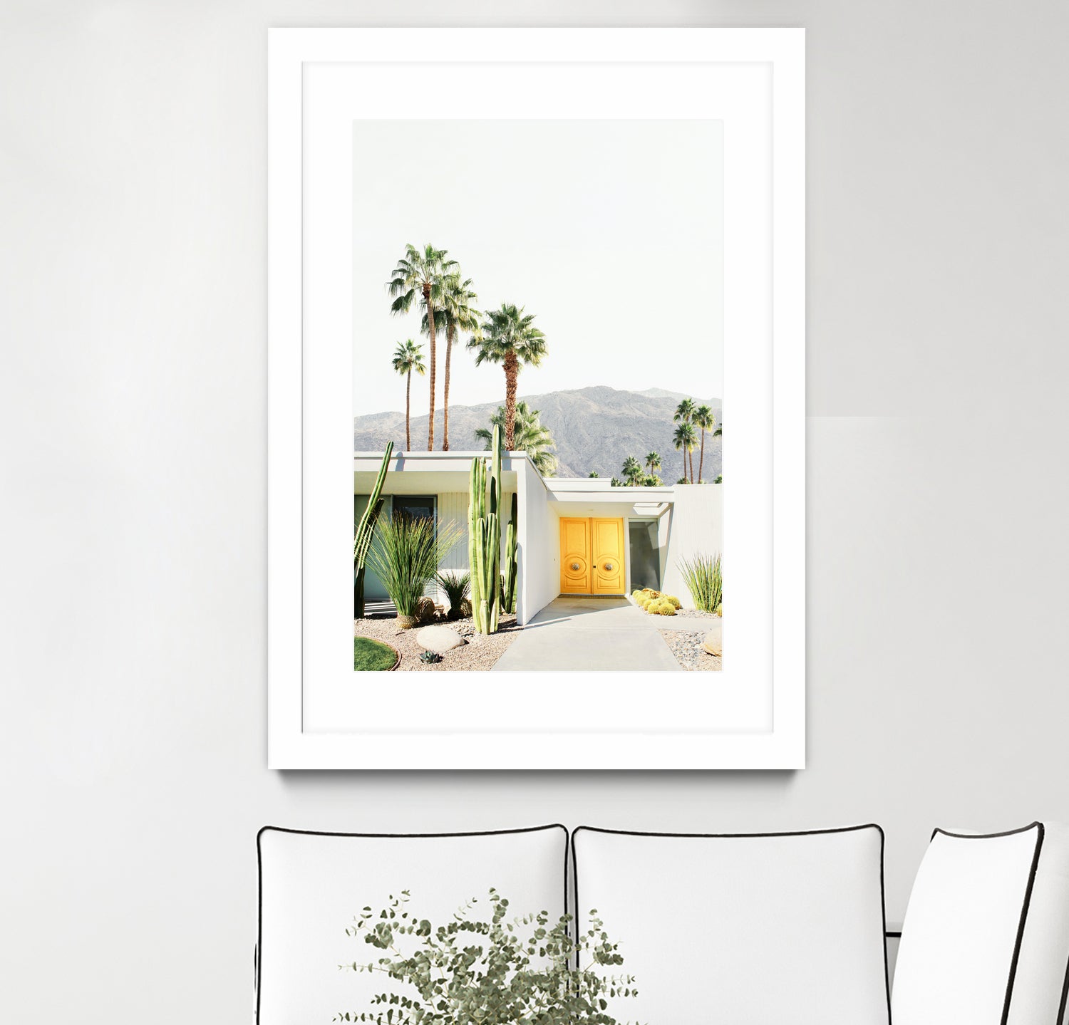 Palm Springs 2 by Kathrin Pienaar on GIANT ART -  framed canvas