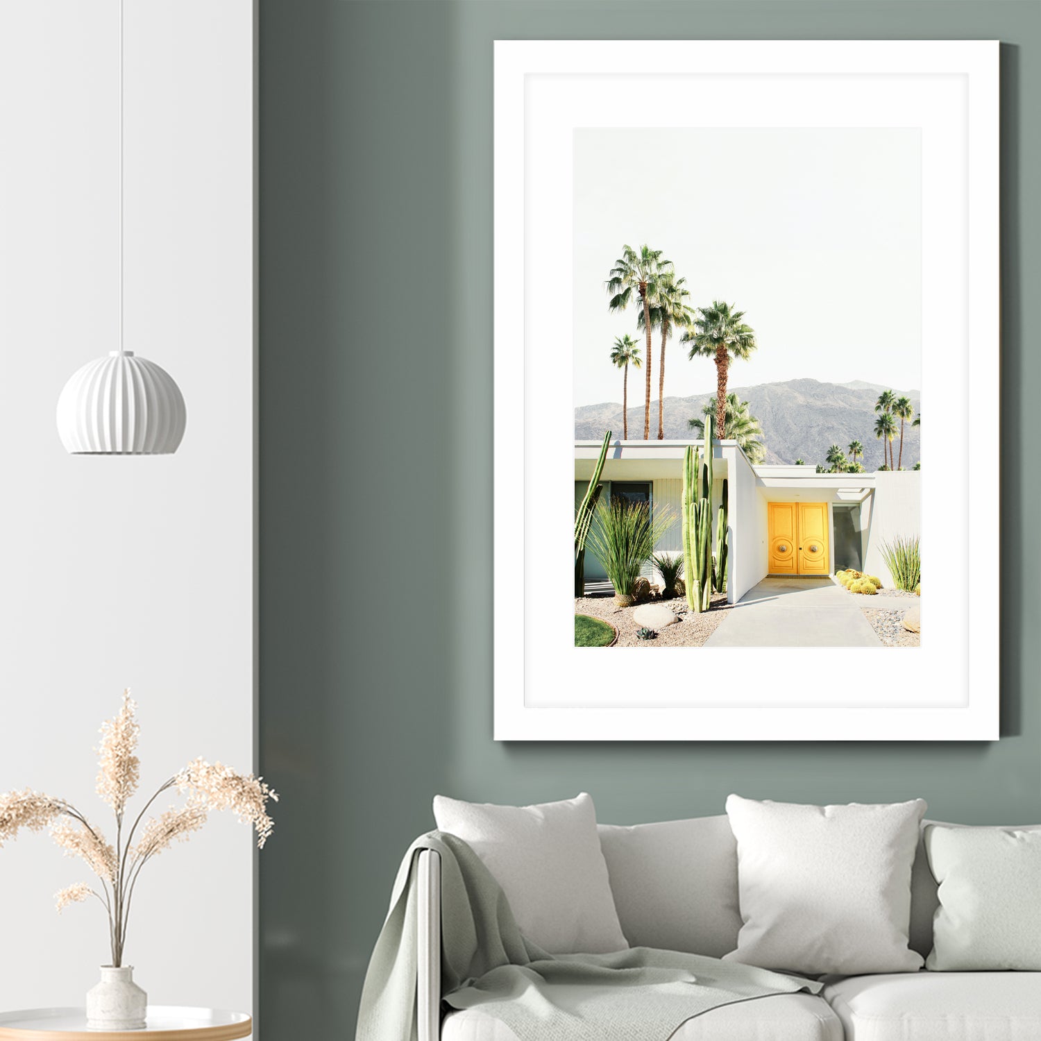 Palm Springs 2 by Kathrin Pienaar on GIANT ART -  framed canvas